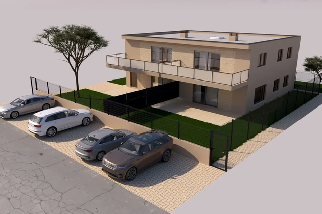 Istria, Parenzo: Appartamento moderno con 2 camere da letto vicino al mare