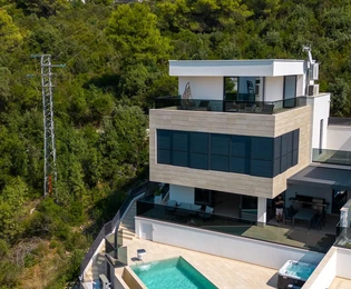 Villa di lusso in vendita con vista sul mare in Croazia