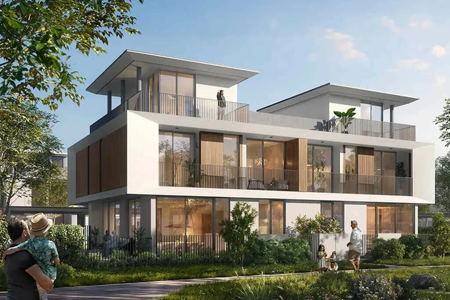 Stavebný projekt víl v Dubaji so 4 spálňami na predaj