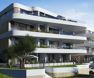 Spacious three-bedroom apartment for sale in Opatija in Croatia