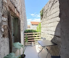 Istria, Vodnjan: Renovovaný kamenný dom blízko mora
