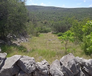 Rogoznica, Podorljak, stavebný pozemok 1381 m2