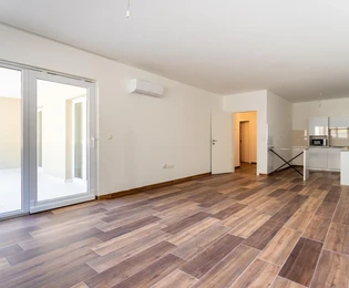 Comfortable apartment for sale right on the seafront in Okrug in Croatia