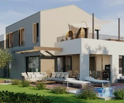 Istrie, Poreč - Maison moderne avec piscine