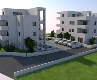 Трогир, 1-комнатная квартира 43 м2 + сад 43 м2, новое здание,