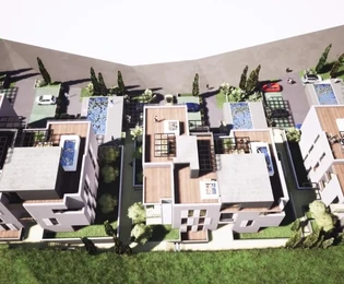 Trogir, Saldun, attico 130 m2 + terrazza sul tetto 78 m2, vista mare, nuovo.