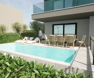 Apartmán Čiovo, Trogir, 92 m²