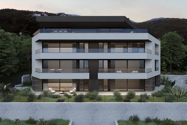 Penthouse mit Panorama-Terrassen in Opatija zu verkaufen in Kroatien