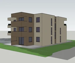Vodice - Appartamento con due camere S3 con giardino, posizione tranquilla