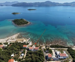 Peljesac, Sreser, rodinný dům, první řada u moře
