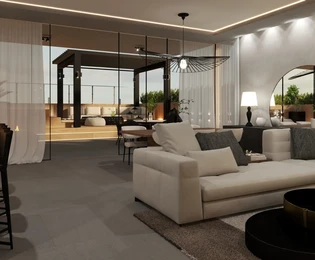 Vierzimmer-Wohnung mit Blick auf die Kvarner Bucht zu verkaufen in Kroatien