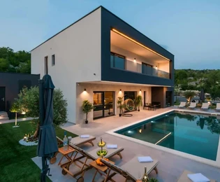 Modern otthon Makarska közelében