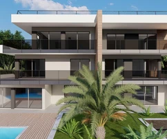 Penthouse na sprzedaż w Rijece, dzielnica Kantrida, z widokiem na morze w Chorwacji