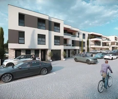 Pula, Kaštanjer, moderní penthouse v novostavbě, 2. patro, 106,76 m², špičková lokalita