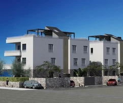 Luxury apartment with pool for sale in Povljana Pag in Croatia