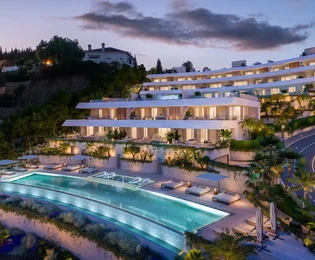 Luxusní apartmány a penthousy s výhledem na moře v Benahavís