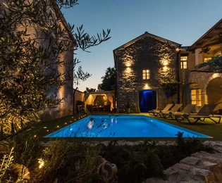 Romantica villa in pietra a Crikvenica – zona Quarnero