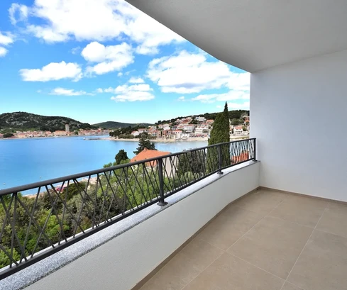 Tisno - NOVOSTAVBA S4 apartmán s výhledem na moře