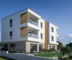 Brodarica, seconda fila dal mare, appartamenti moderni in un edificio esclusivo in costruzione, B2, S5