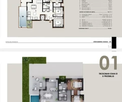 Apartmán ve výstavbě Přízemí s bazénem
