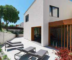 Moderne Doppelhaushälfte in Poreč zu verkaufen in Kroatien