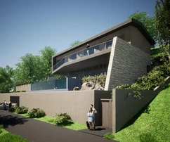 Villa for sale with panoramic views in Buje in Croatia