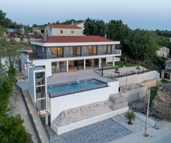 Istria, Poreč: Villa di lusso con vista e zona spa