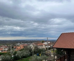 Poreč, Istrien: Haus mit Meerblick und großem Garten