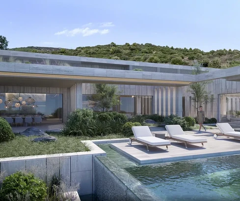 Unique villa with a view of Gibraltar
