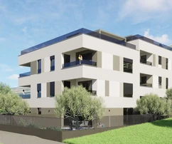 Podstrana, bel appartement de deux pièces avec deux grands jardins