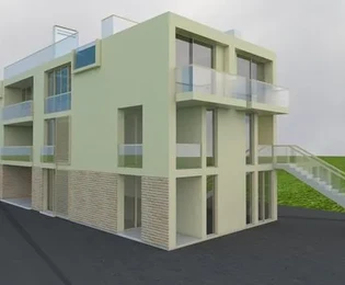 Stavebný pozemok s povolením - 50 m od mora - 7 apartmánov