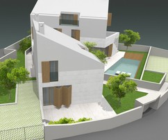 Villa moderna a Brac: disposizione spaziosa con piscina in vendita