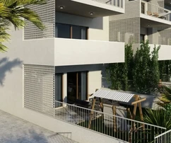 Ciovo, Slatine, appartement 1 chambre 55 m2 + jardin 120 m2, à seulement 70 m de la mer