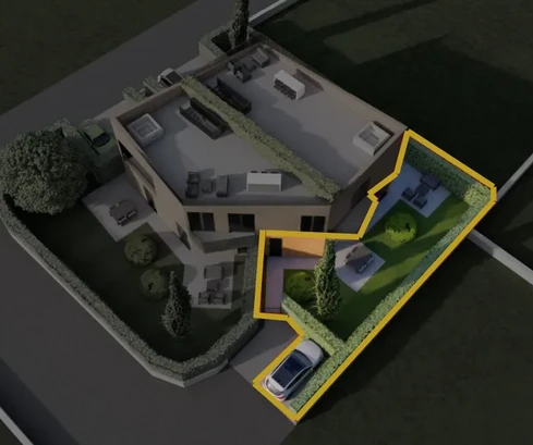 Istrie, Poreč – appartement en rez-de-chaussée avec jardin