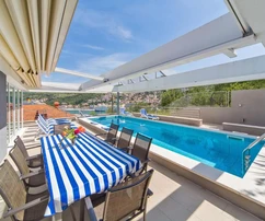 Úžasná vila s výhľadom na more v Dubrovníku