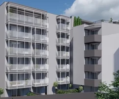 Split, Žnjan, attico di 114 m2 al quinto piano di un edificio nuovo, vista mare