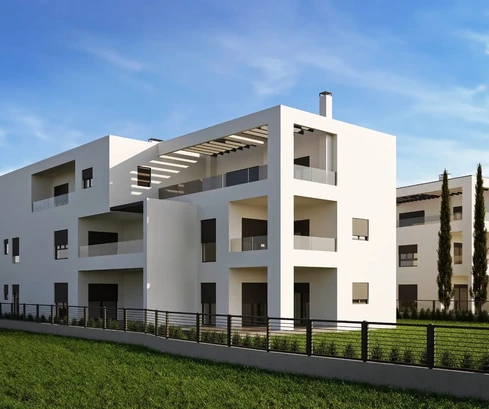 Istria, Poreč – Moderno apartamento de tres habitaciones en venta cerca de la playa de Materada