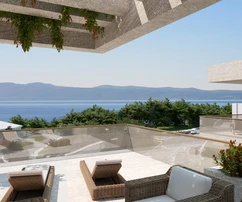 Luxury new apartment for sale in Podstrana in Croatia