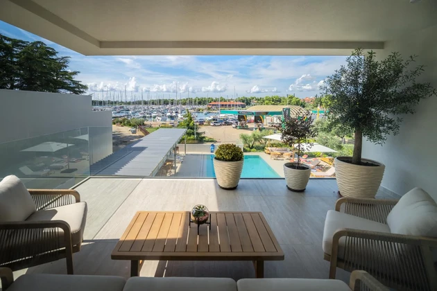 Istria, Novigrad, apartamento de lujo con vistas al mar