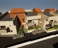 Istria, Umag: Działka budowlana 80 m od morza z pozwoleniem