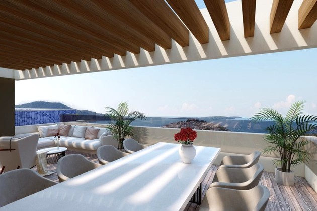 Appartamenti di lusso a Primošten con splendida vista sul mare