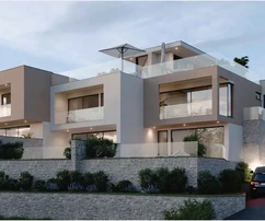 Vodice - casa a schiera S1, piscina, vista mare - NUOVA COSTRUZIONE