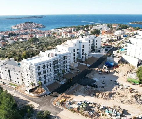 Penthouse na predaj s panoramatickým výhľadom v Primoštene v Chorvátsku