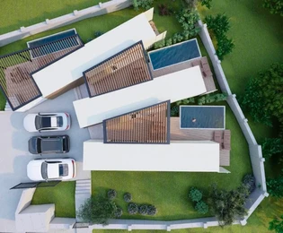 Istria, Marčana: Case modulari con piscina