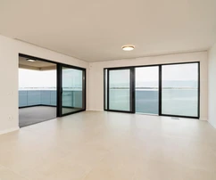 Zadar, Privlaka, appartement de luxe deux pièces, première ligne face à la mer, 114,11 m²