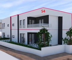 Vodice - Appartement S4 dans un petit immeuble résidentiel situé dans un endroit calme