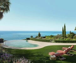 Appartements de luxe avec vue sur la mer près de la plage