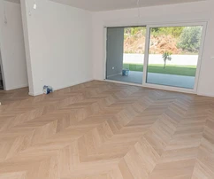 Tribunj, nowy budynek, apartament na parterze z basenem, 133,46 m²