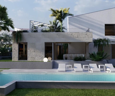 Villa di lusso in vendita a Malinska a pochi passi dal mare in Croazia