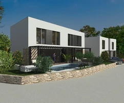Casa a schiera con piscina in vendita a Tar-Vabriga in Croazia